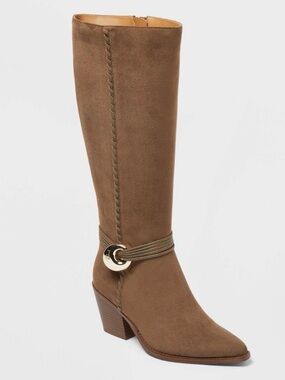 Rio Whip Stitch Tall Boots Universal Thread NWOT sz9
